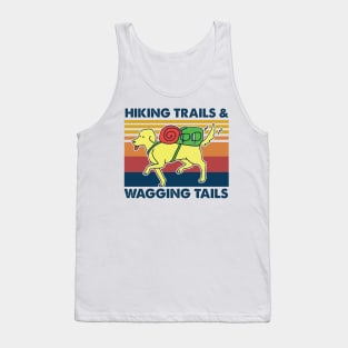 Hiking trails & wagging tails Tank Top